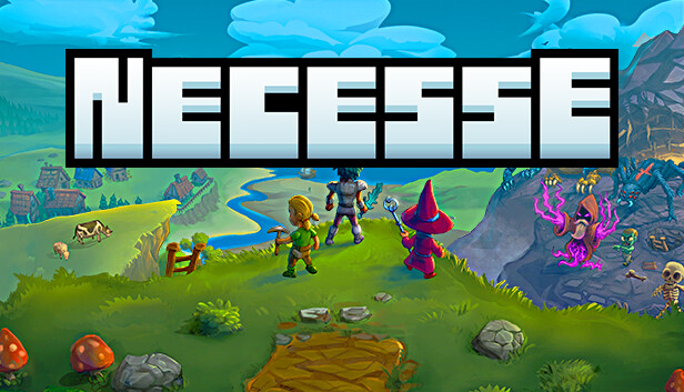Иллюстрация мира Necesse